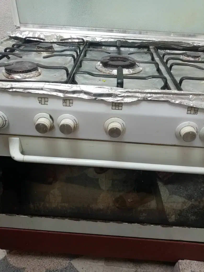 گاز پنج شعله فر دار|اجاق گاز و لوازم برقی پخت‌وپز|بوشهر, |دیوار