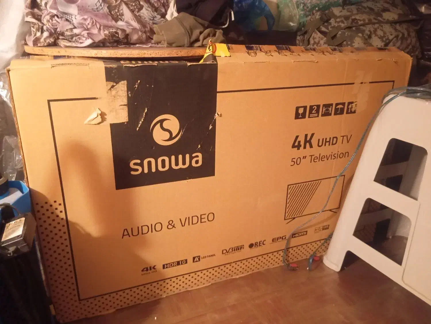 تلویزیون اکبند اسنوا ۵۰ اینچ ۴k|تلویزیون و پروژکتور|آزادشهر, |دیوار