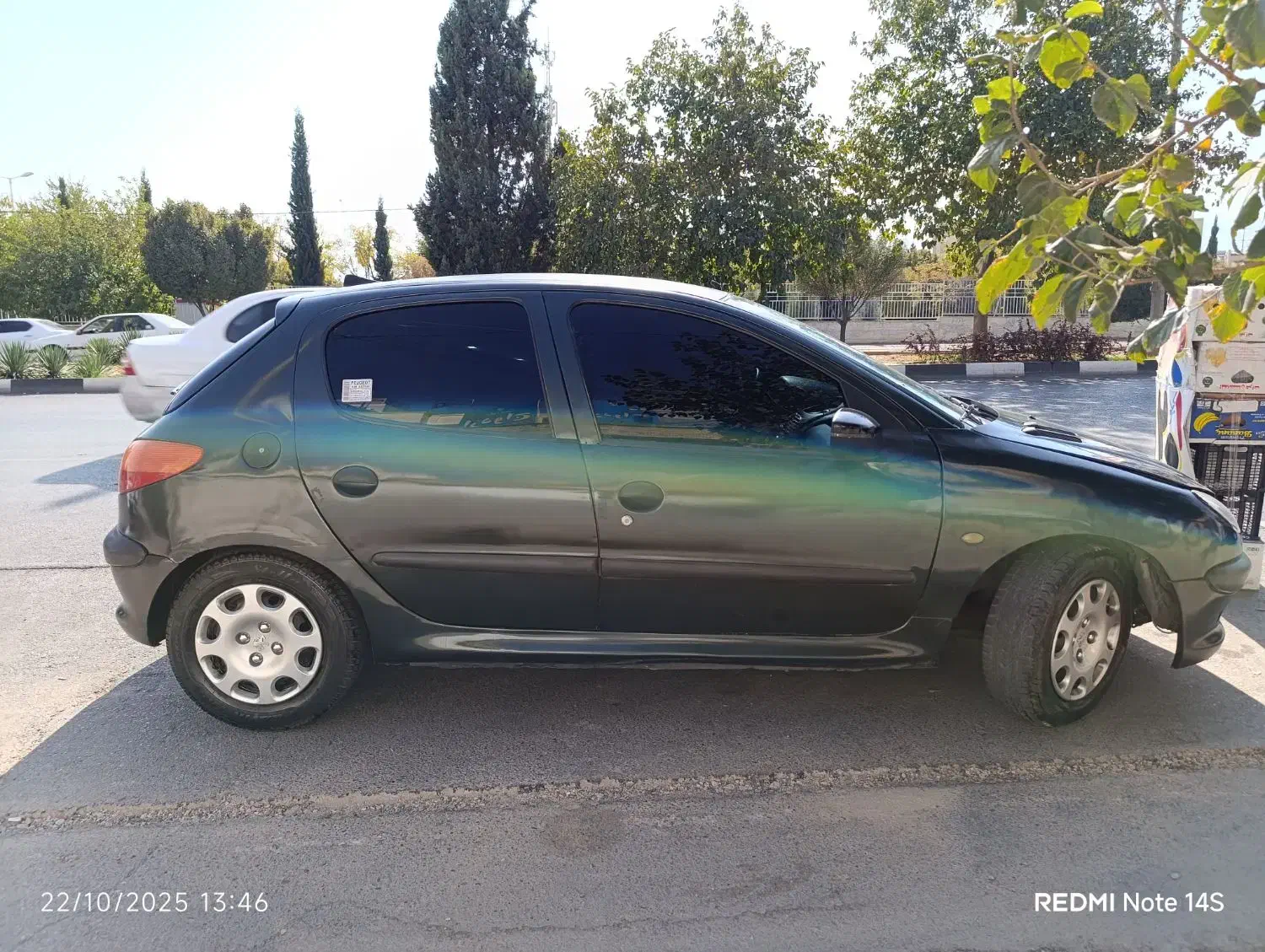 206ماشین موتورش1403دوررنگ|خودرو سواری و وانت|آبادان, |دیوار