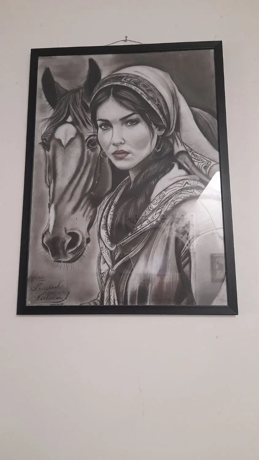 نقاش خونه|تابلو، نقاشی، عکس|جهرم, |دیوار