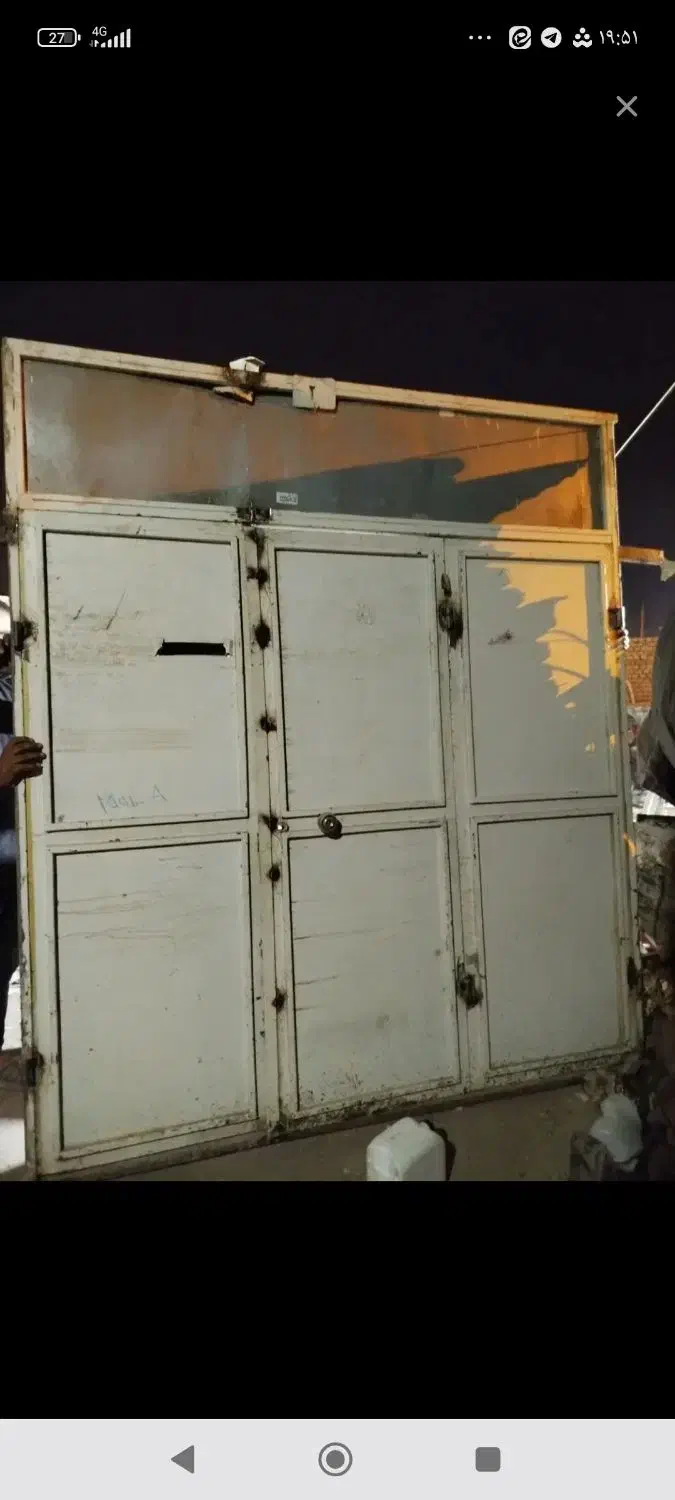 درب باغی باغ کارگاه آهنی بزرگ ۳متری|مصالح و تجهیزات ساختمان|مشهد, شهید معقول|دیوار