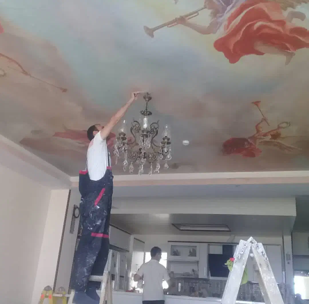 کاغذدیواری ونقاشی ساختمان|خدمات پیشه و مهارت|تهران, کوی بیمه|دیوار