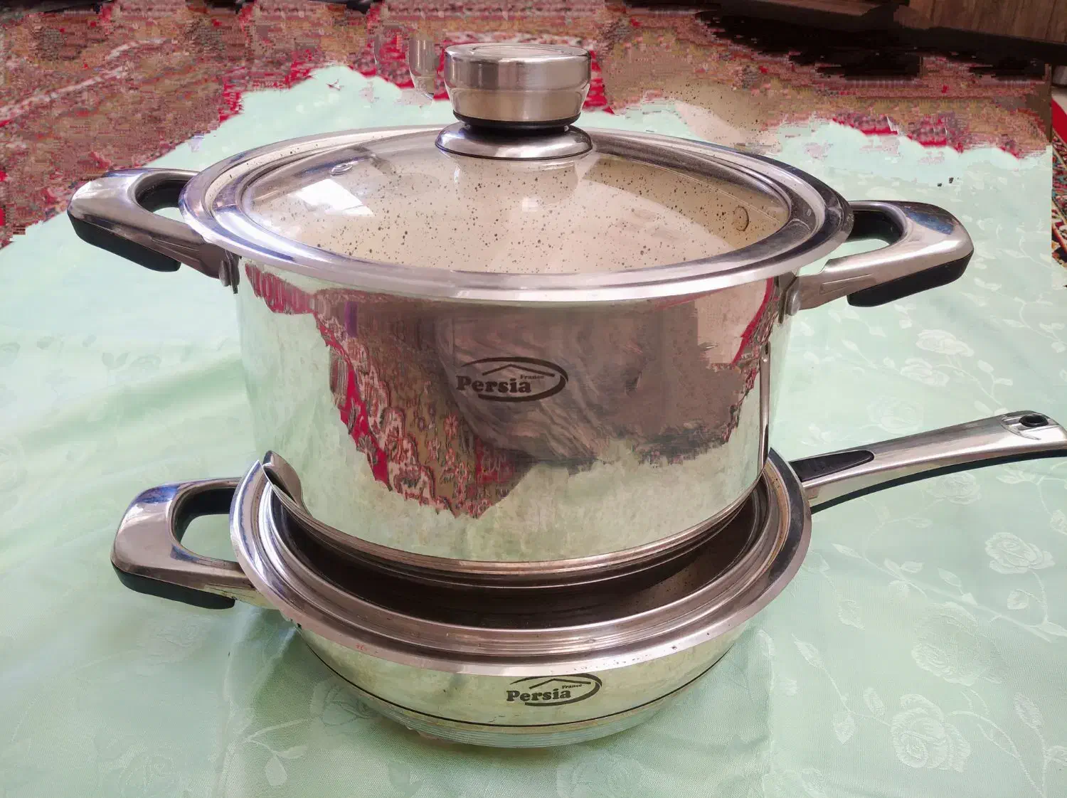 قابلمه و تابه استیل پرشیا|ظروف پختوپز|سهند, |دیوار