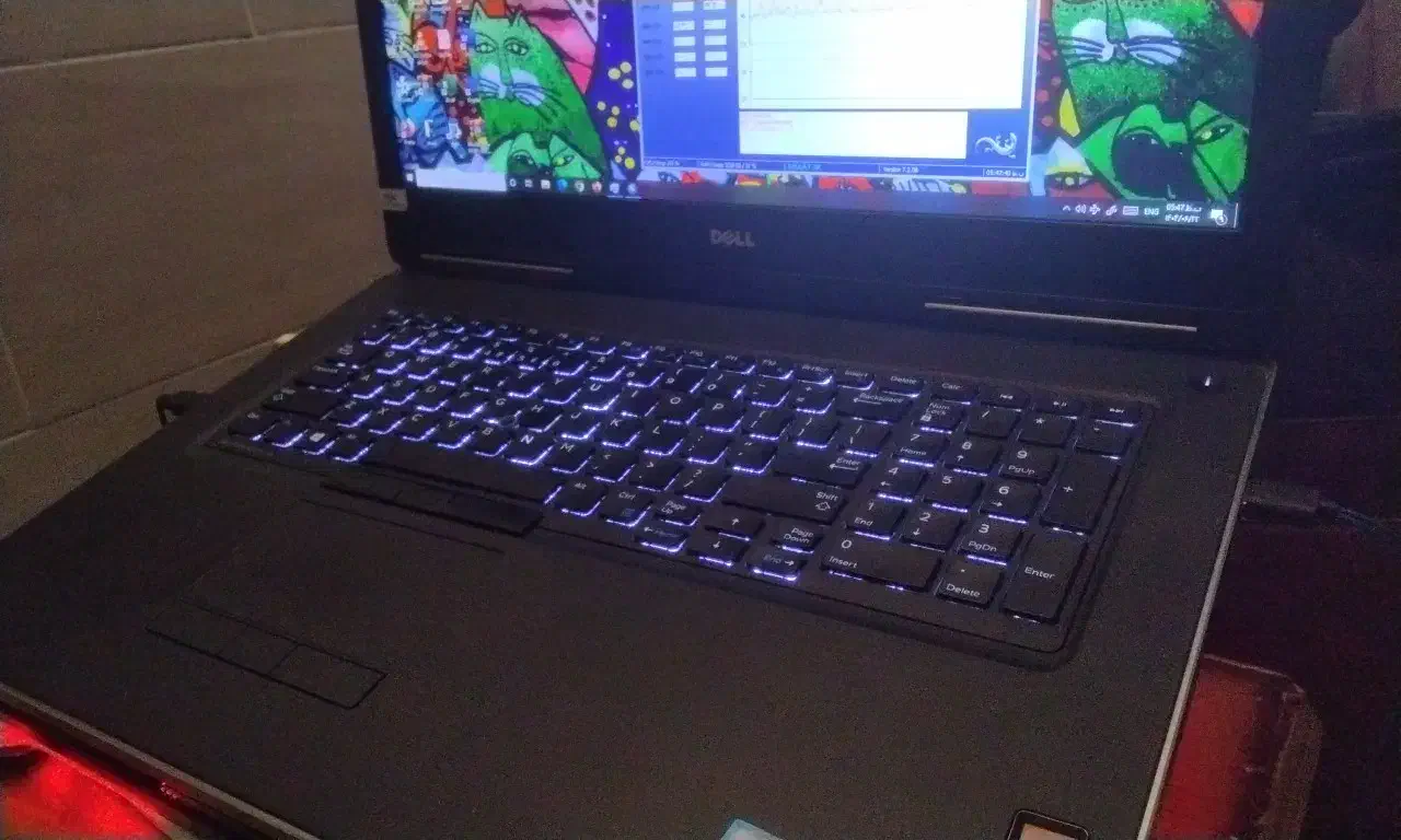 لپتاب دل مدل 7710 با 24 گیگابایت رم گرافیک 4|رایانه همراه|اصفهان, رهنان|دیوار