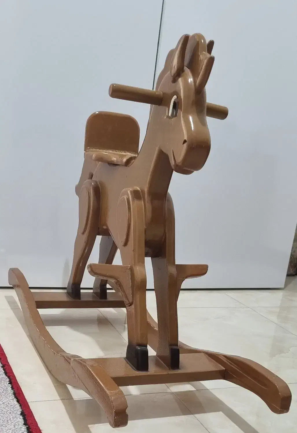 اسب گهوارهای چوبی|اسباببازی بچه|امیرکلا, |دیوار