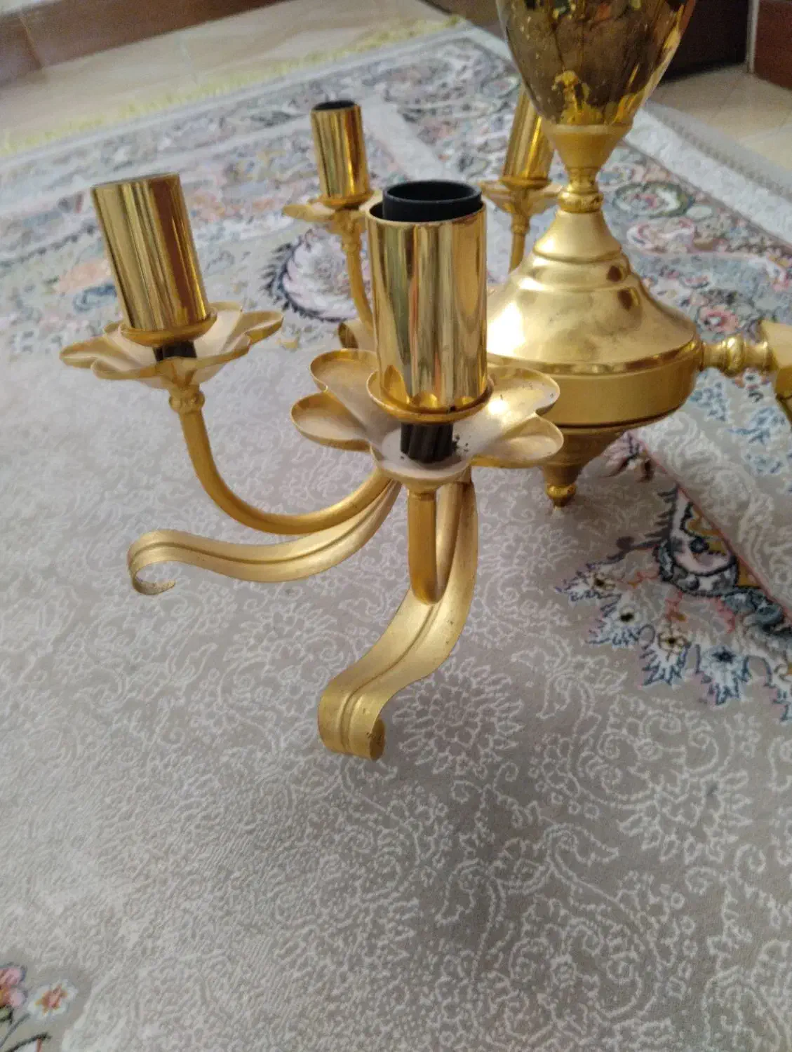 یک جفت لوستر درحد نو|لوستر و چراغ آویز|شهریار, شهرک شاهد|دیوار