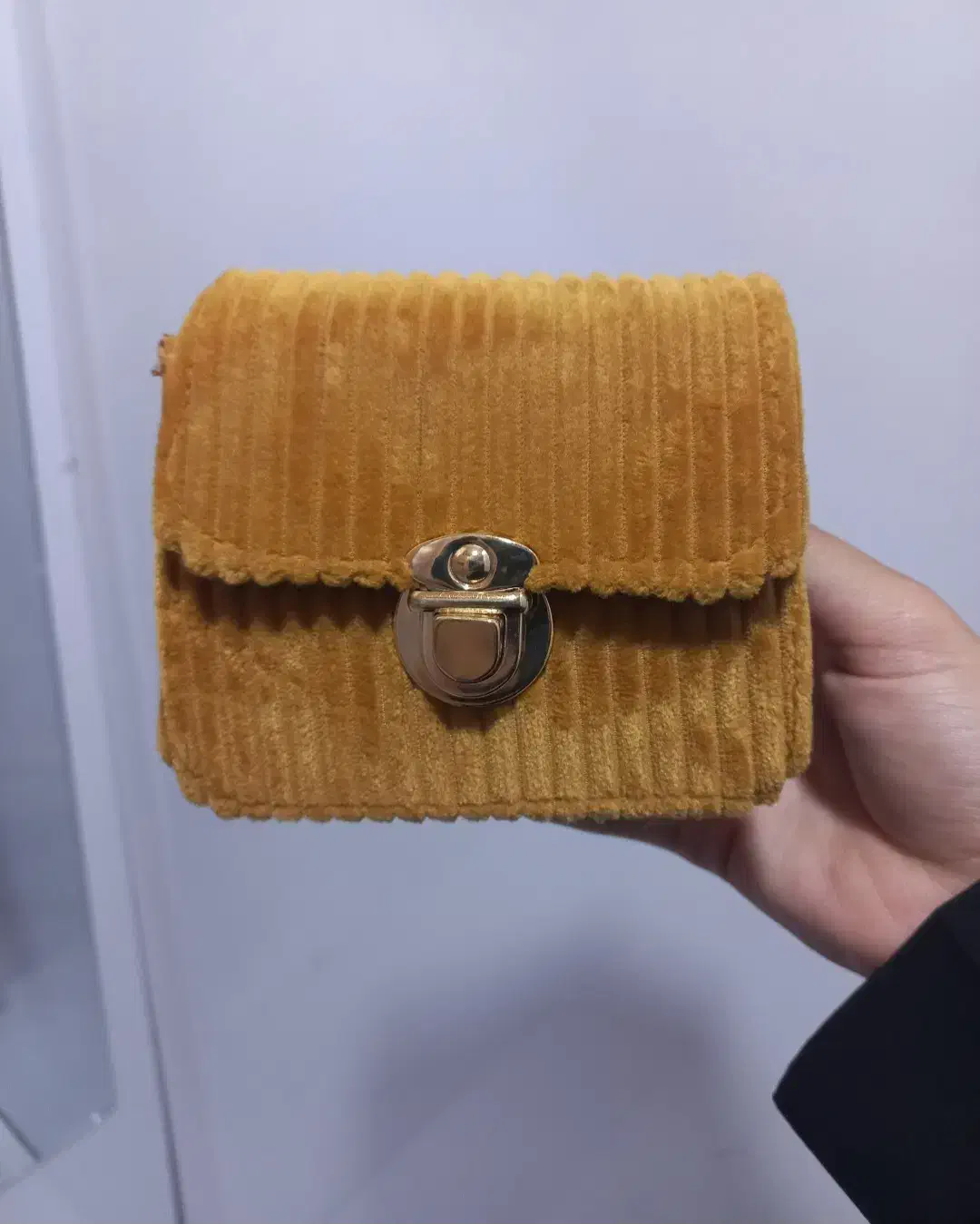 کیف مینی بگ کبریتی خردلی|کیف، کفش، کمربند|یاسوج, |دیوار