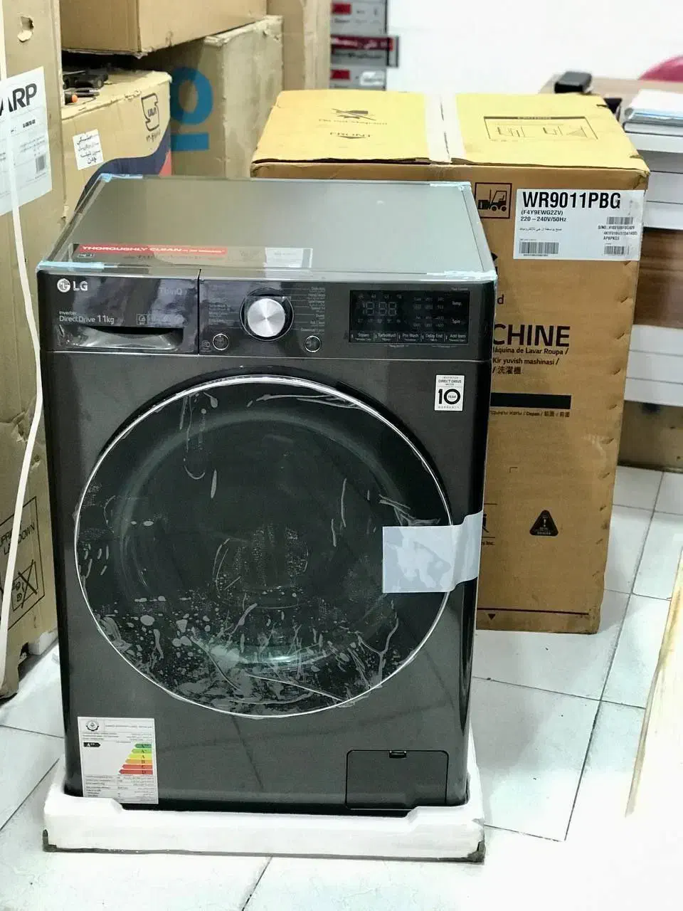 لوازم خانگی لباس شویی الجی|ماشین لباسشویی و خشک‌کن لباس|جوانرود, |دیوار