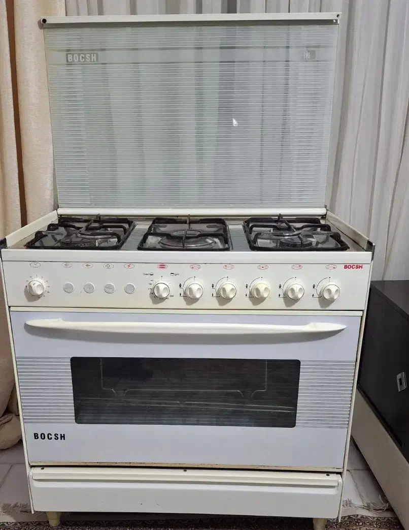 اجاق گاز ۵ شعله فردار|اجاق گاز و لوازم برقی پختوپز|هشتگرد, فاز ۷ مهستان|دیوار