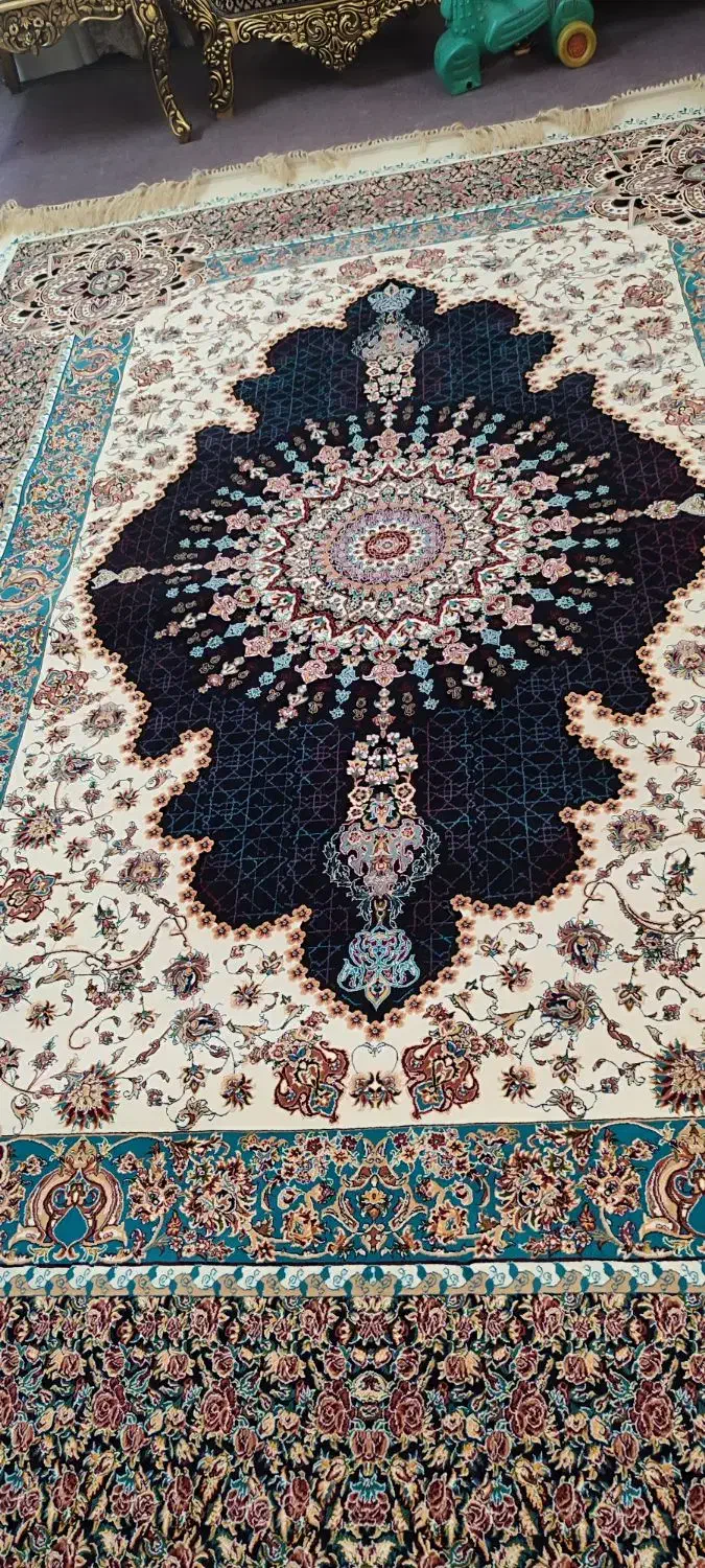 فرش  یک جفت نه متری مناسب جهزیه|فرش|قم, دورشهر|دیوار
