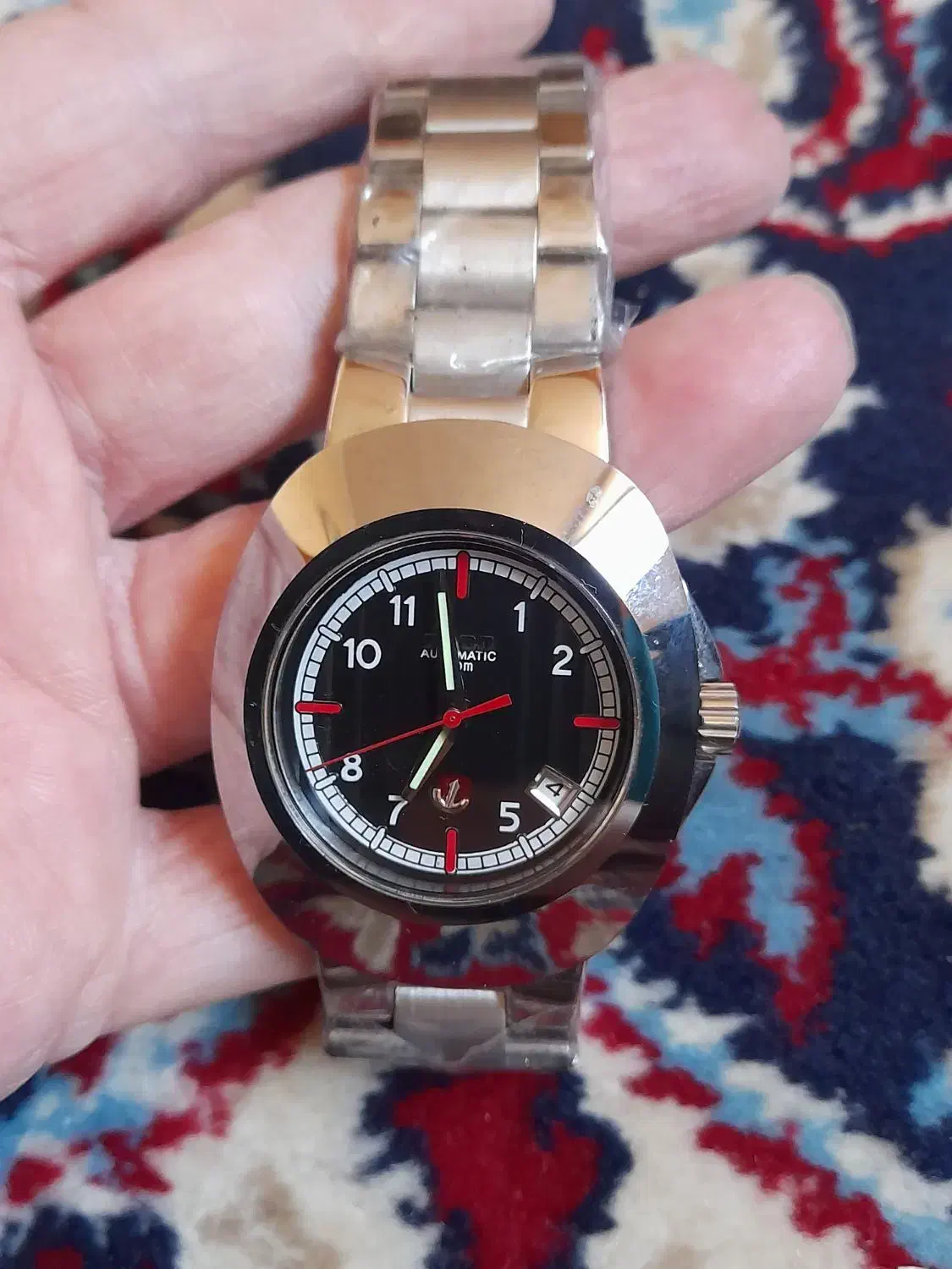 ساعت رادو اتوماتیک تخم مرغی صحفه بزرگ|ساعت|اردبیل, |دیوار