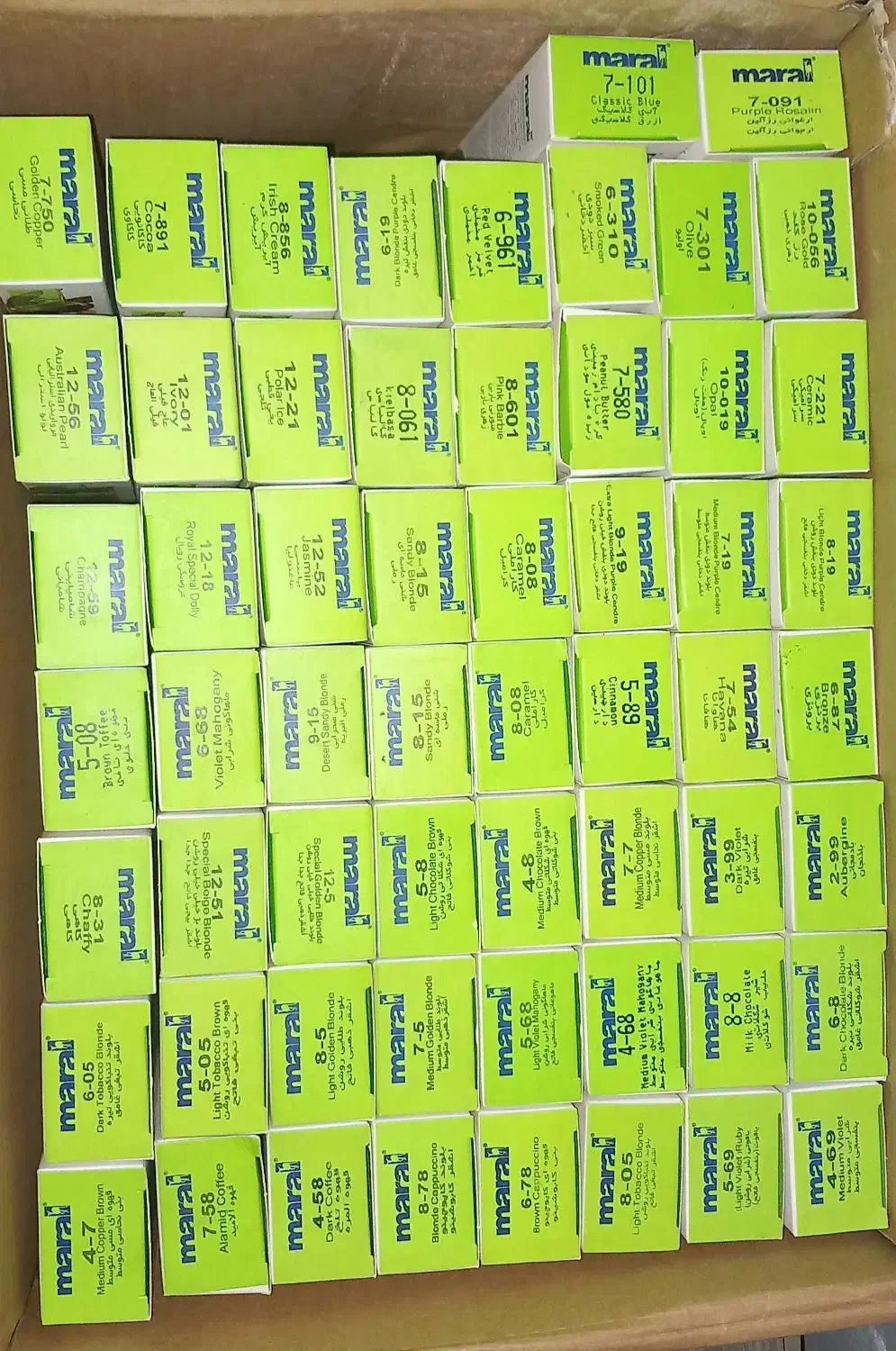 رنگ مو مارال|آرایشی، بهداشتی، درمانی|خواف, |دیوار