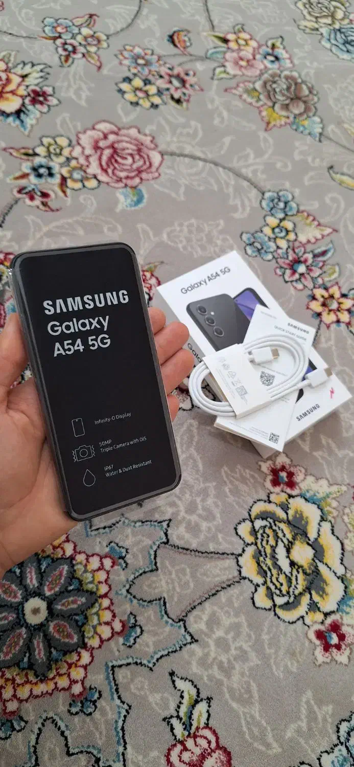سامسونگ Galaxy A54 5G خشک آکبند 256 گیگ رام 8|موبایل|سرپل ذهاب, |دیوار