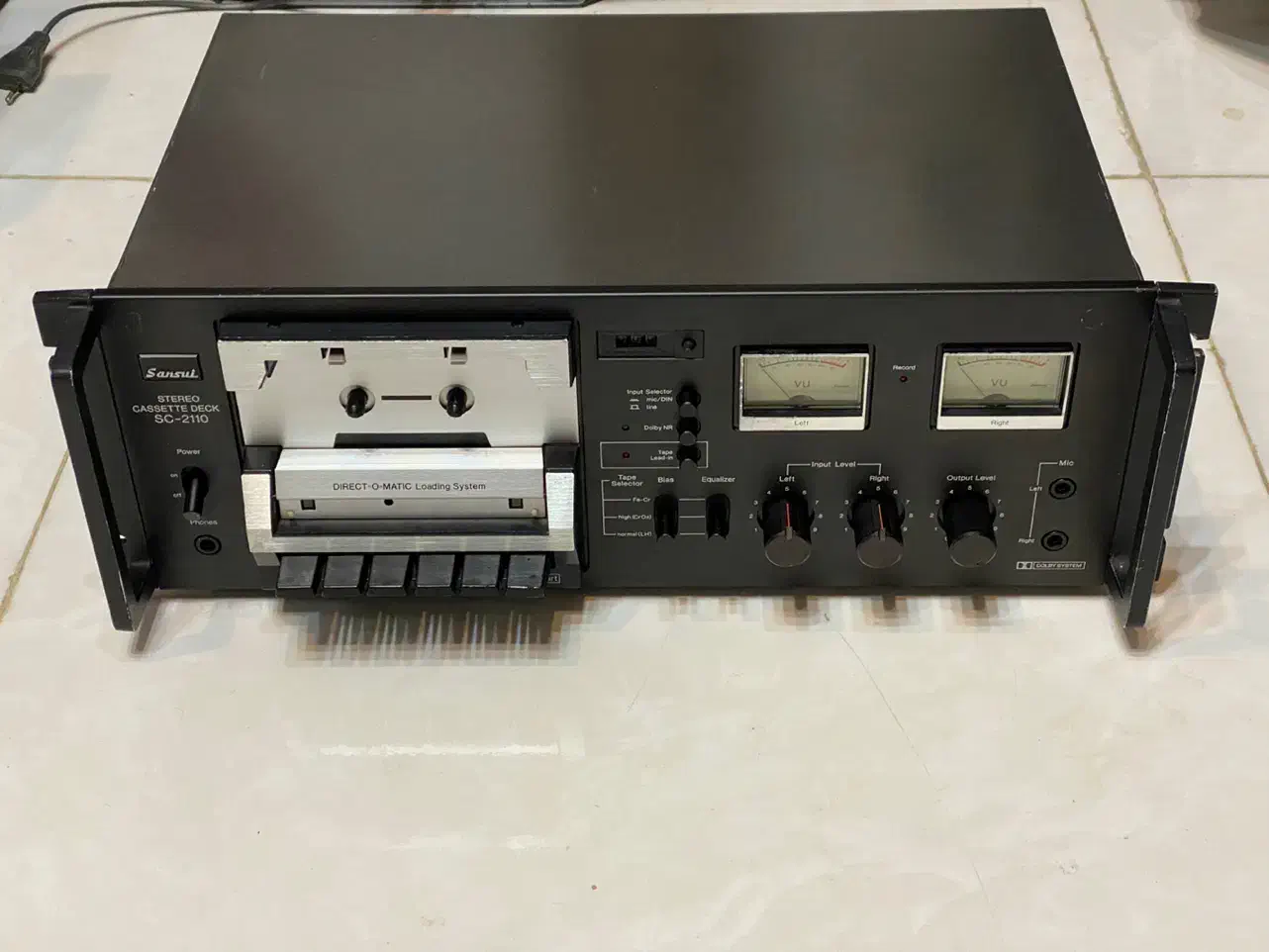 دک کاست سنسویی sc2110 sansui|سیستم صوتی خانگی|تهران, چیتگر شمالی|دیوار