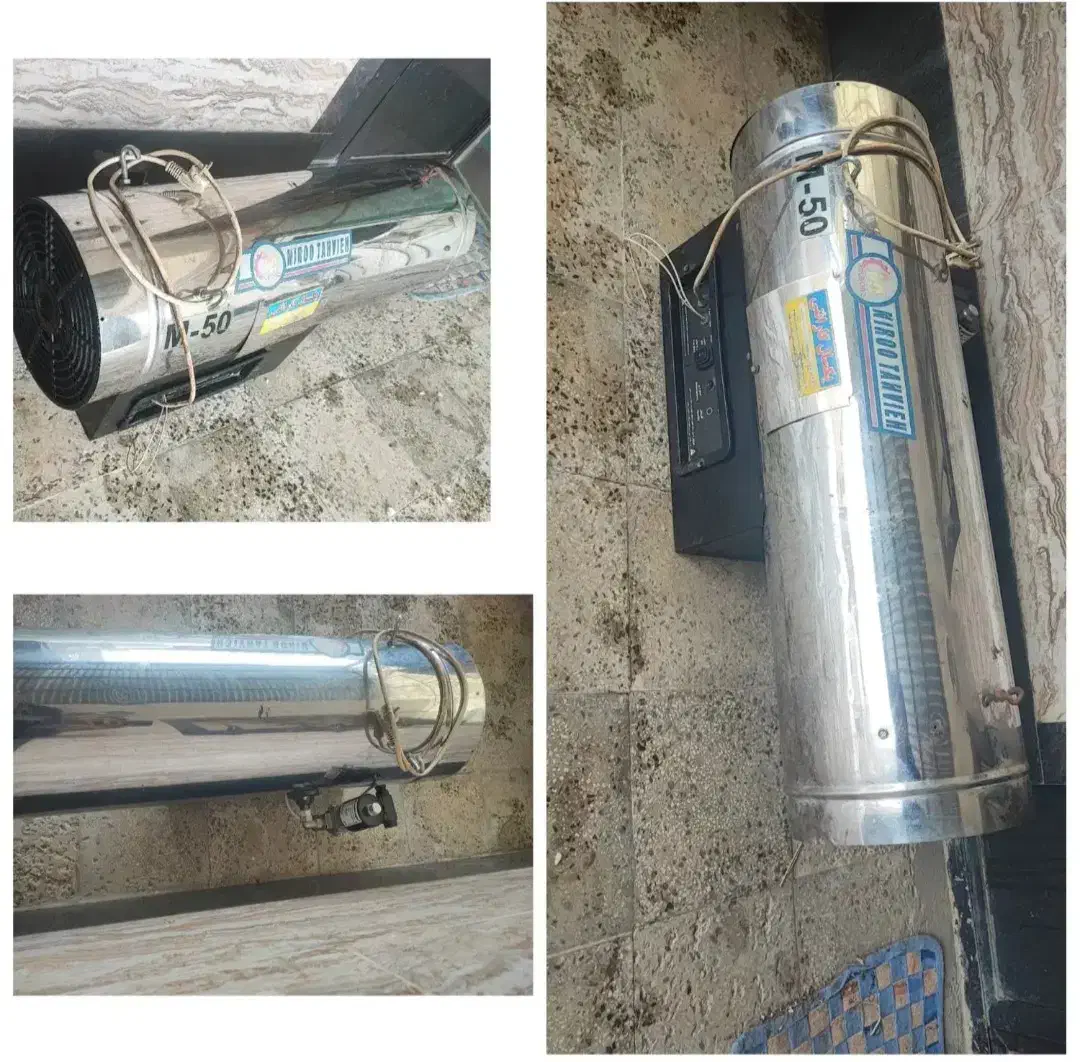 جت هیتر ۵۰،۰۰۰ گازی|بخاری، هیتر، شومینه|گرمدره, |دیوار