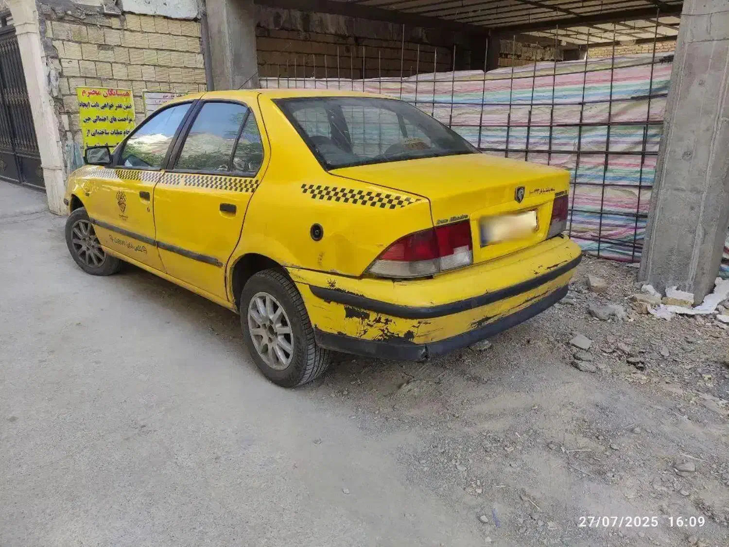 فروش فوری فوری تاکسی مدل ۸۸|خودرو سواری و وانت|اراک, |دیوار