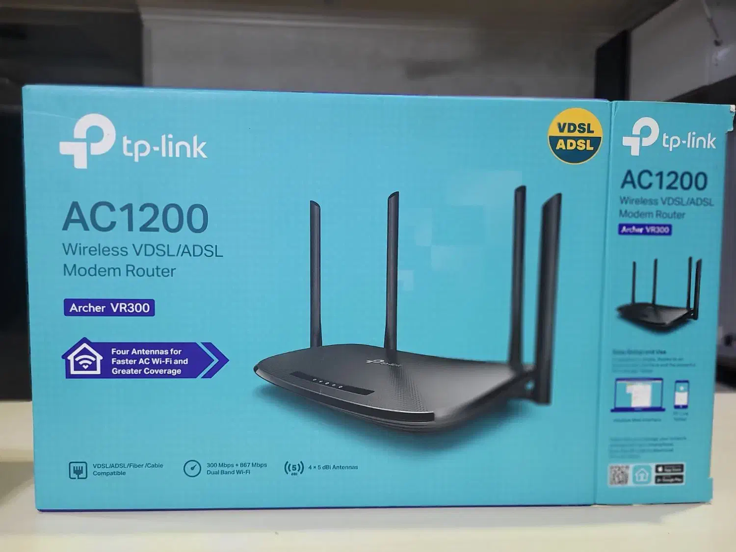 مودم‌روتر وای فای    adsl vdsl tplink ac1200 vr300|مودم و تجهیزات شبکه|کرج, کرج نو|دیوار