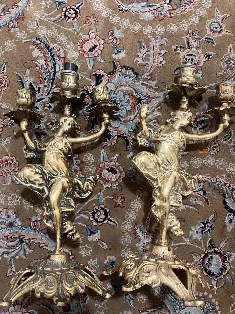 شمعدان برنز|لوستر و چراغ آویز|تهران, تهرانسر غربی|دیوار