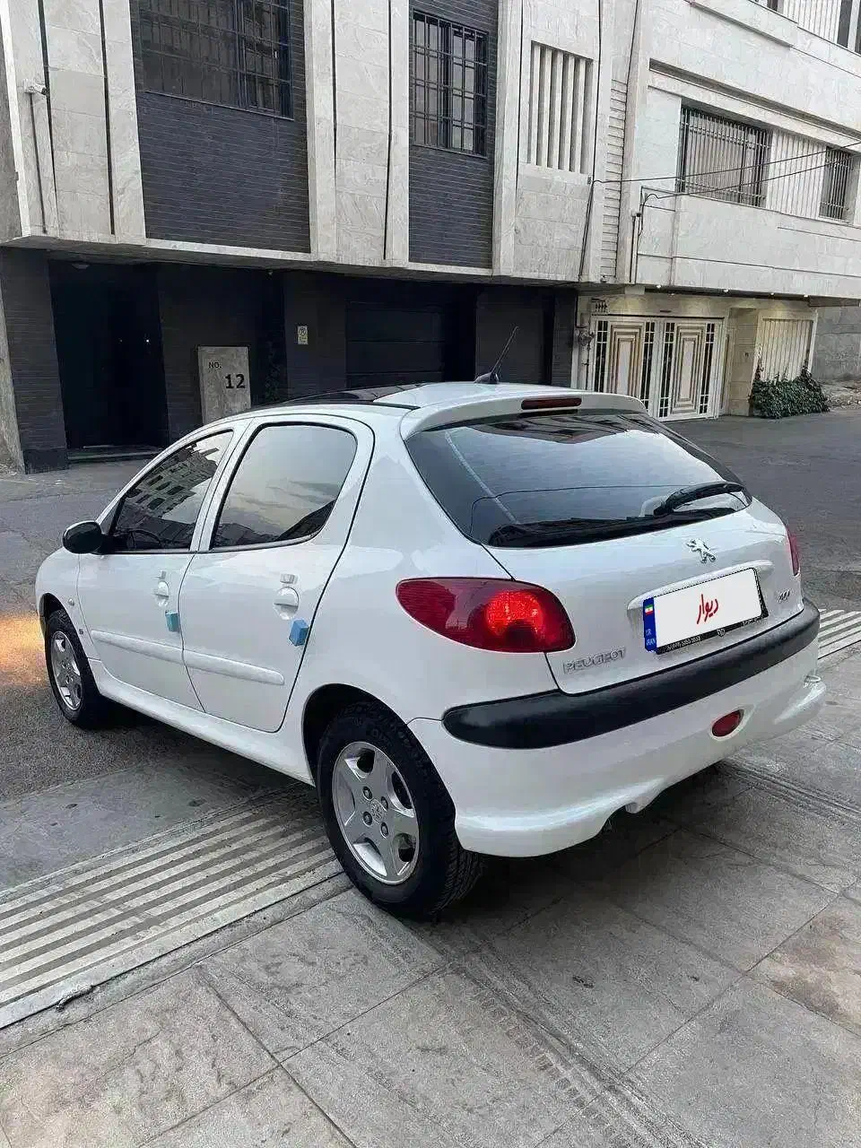 206 تیپ ۳ پانوراما درحد صفر بدون مشابه|خودرو سواری و وانت|قزوین, |دیوار