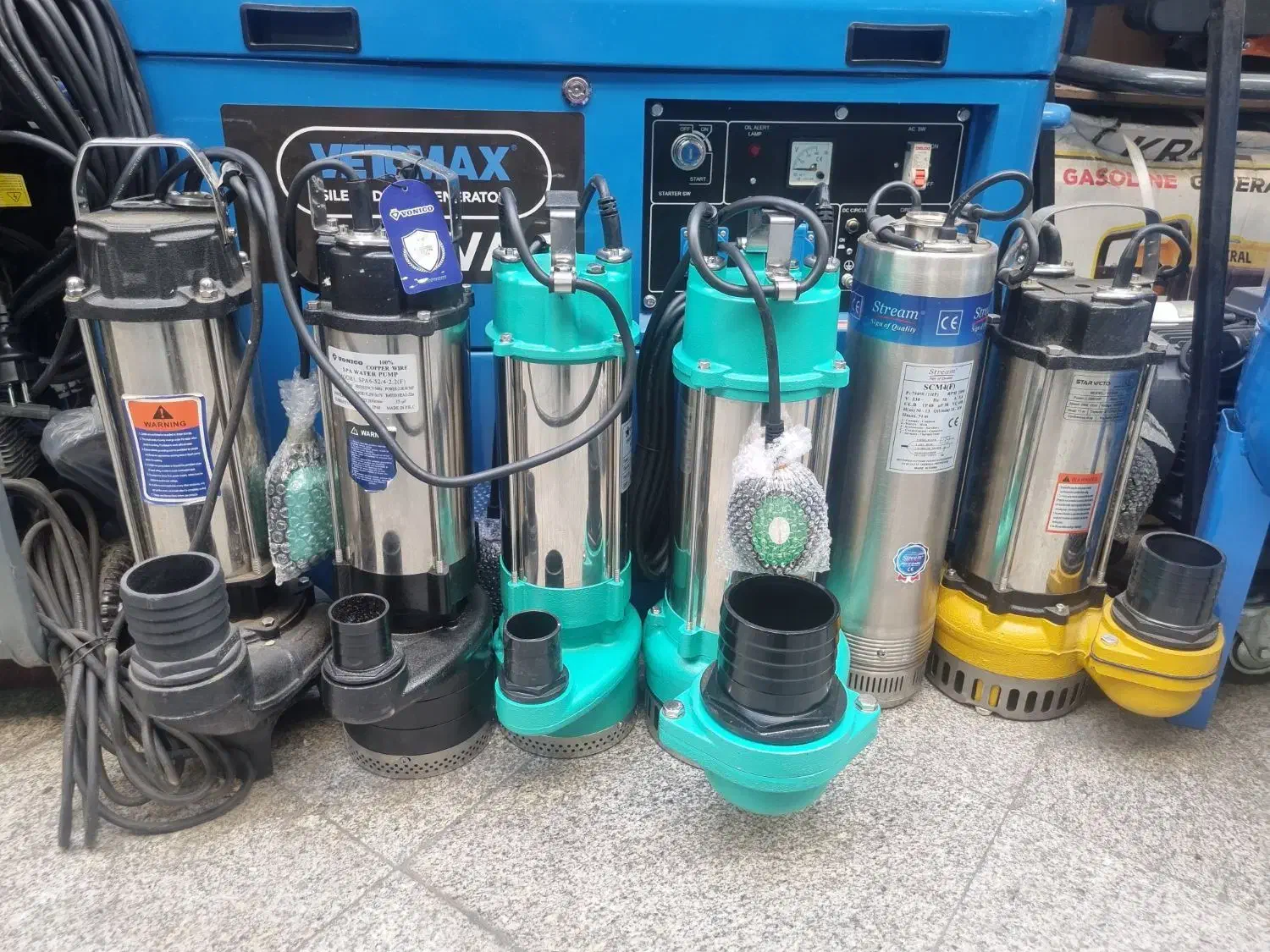 کفکش و شناور و پمپ آب  صنعتی و خانگی|ماشین‌آلات صنعتی|تهران, بهارستان|دیوار