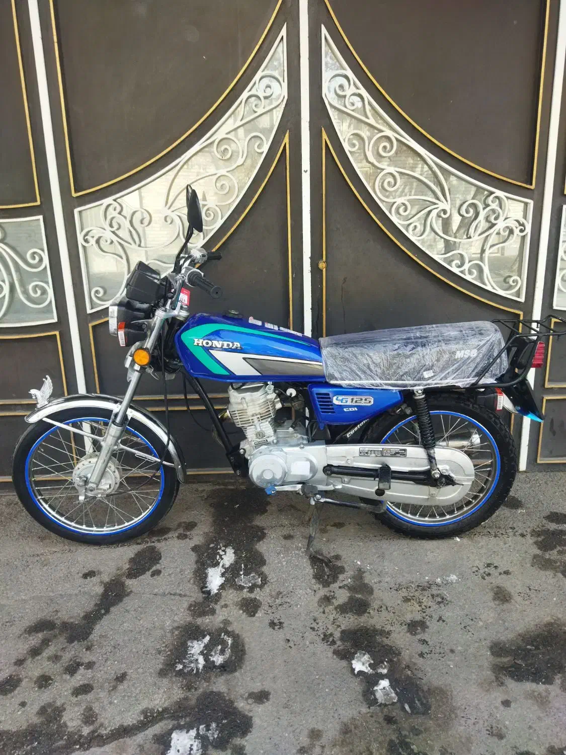 جترو 125مزایده مدل 1391|موتورسیکلت|تبریز, |دیوار