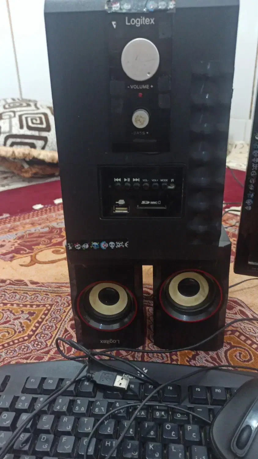 سیستم کامپیوتر با همه وسایل به فروش میرسد|رایانه رومیزی|حاجی آباد, |دیوار