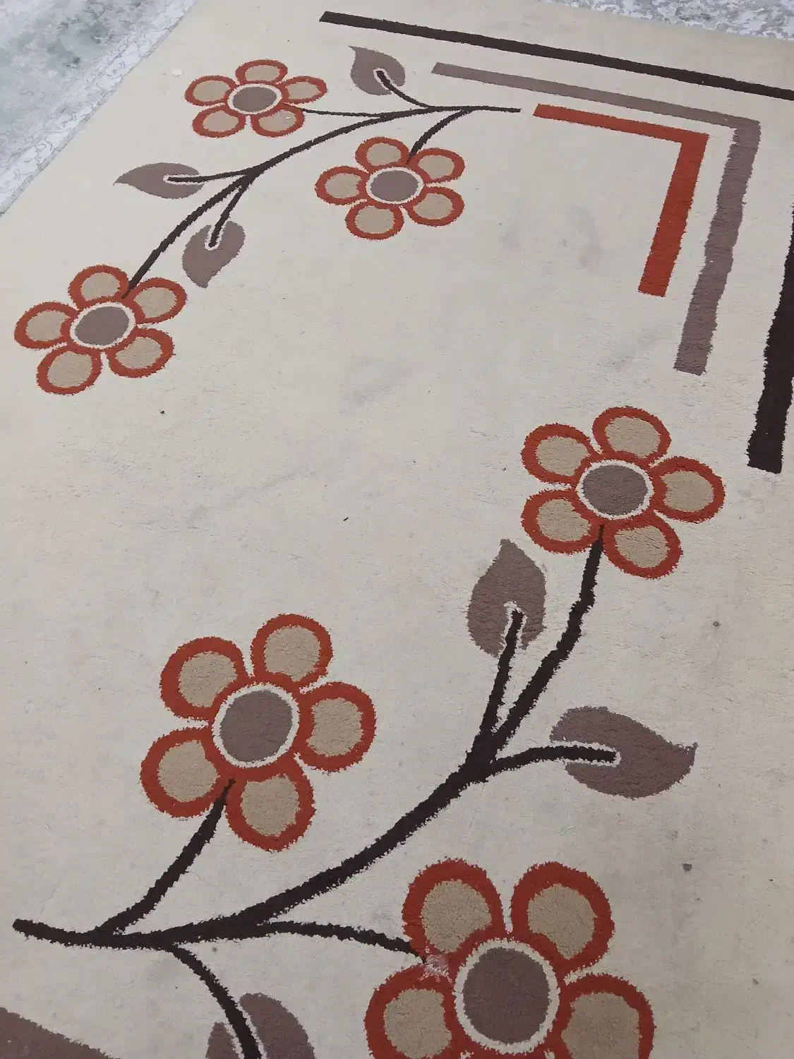 قالیچه 1/۵در۲/۲۵|فرش|مشهد, ایثار|دیوار