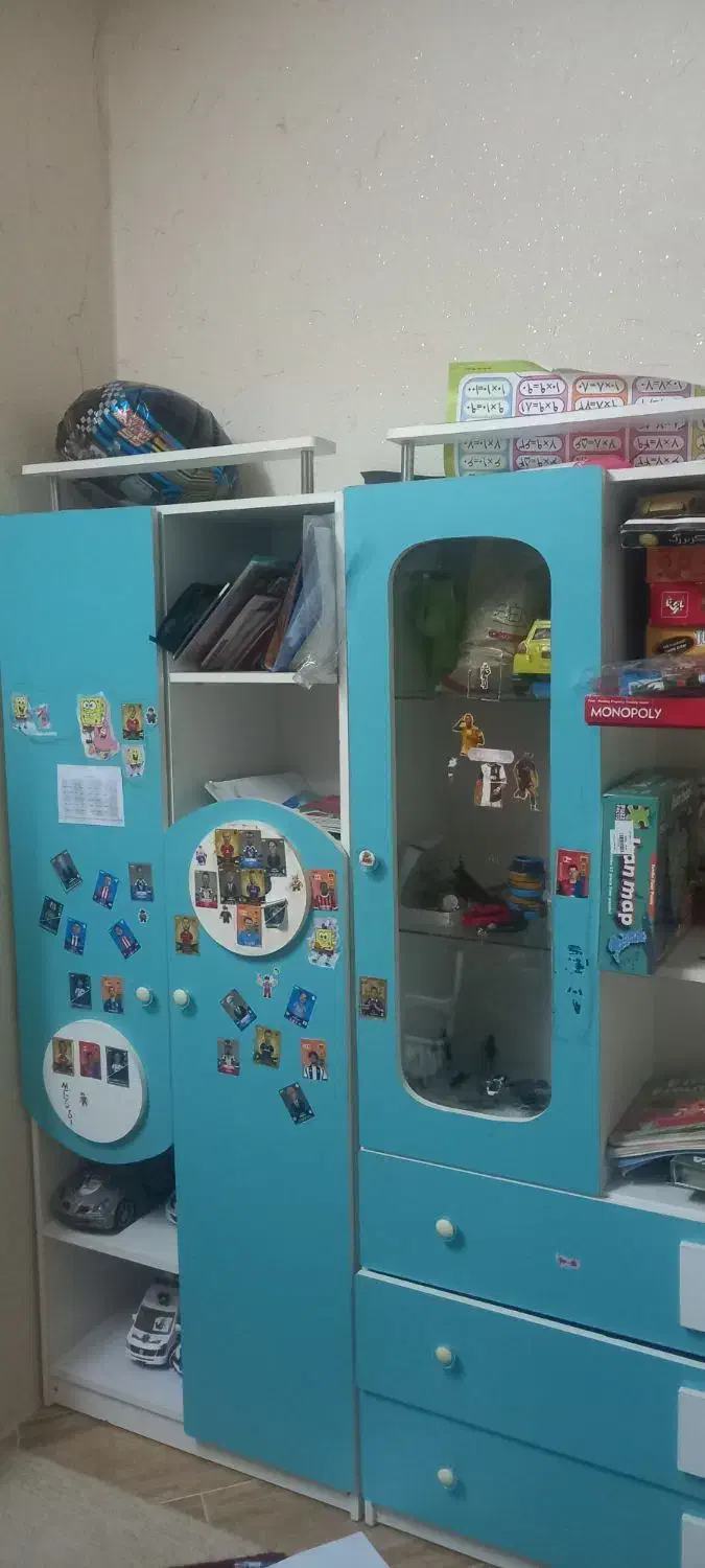 تخت و کمد نوجوان|تخت و سرویس خواب|شاهرود, |دیوار