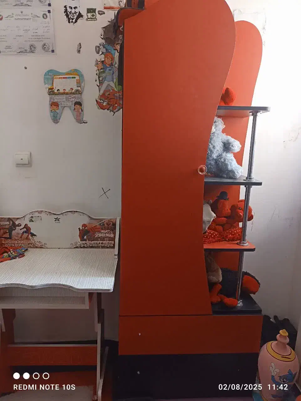 تخت نوجوان|تخت و سرویس خواب|قم, پردیسان|دیوار