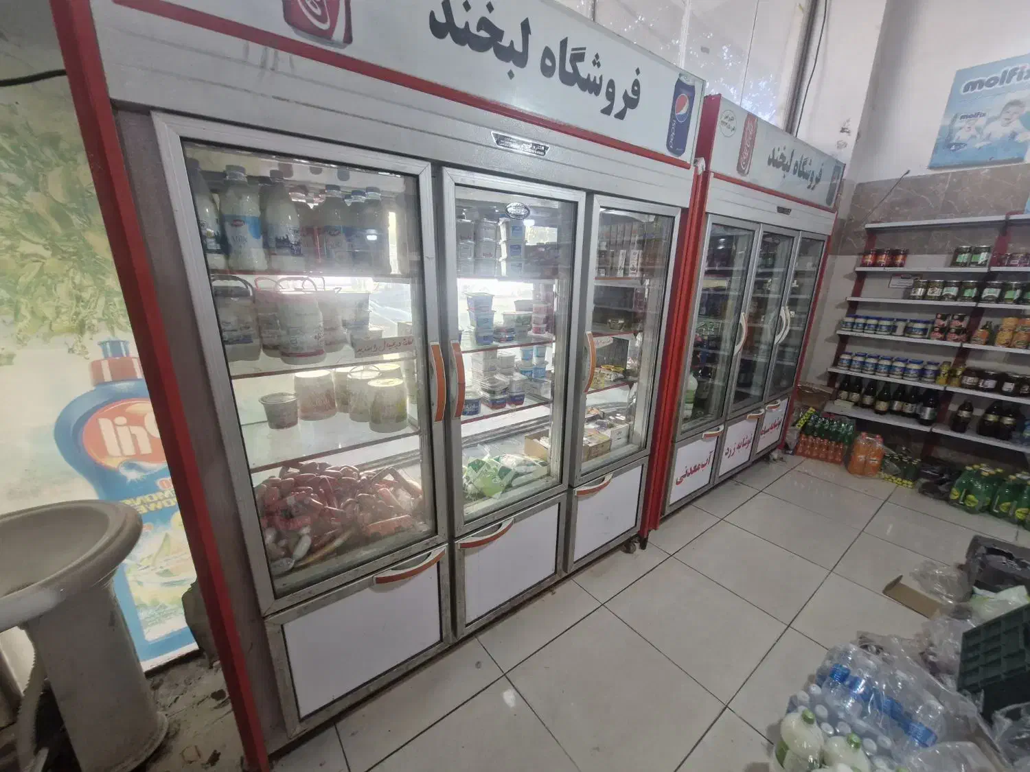 یخچال ۳درب ویترینی|فروشگاه و مغازه|گرگان, |دیوار