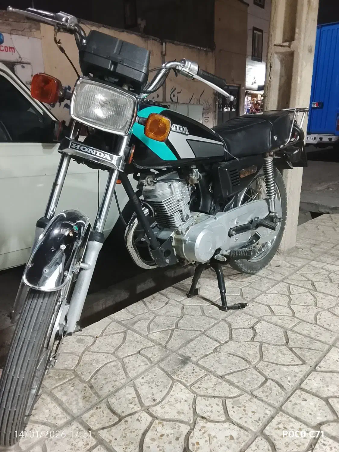 موتور هندا مزایده|موتورسیکلت|اسلام‌شهر, شهرک احمدیه|دیوار