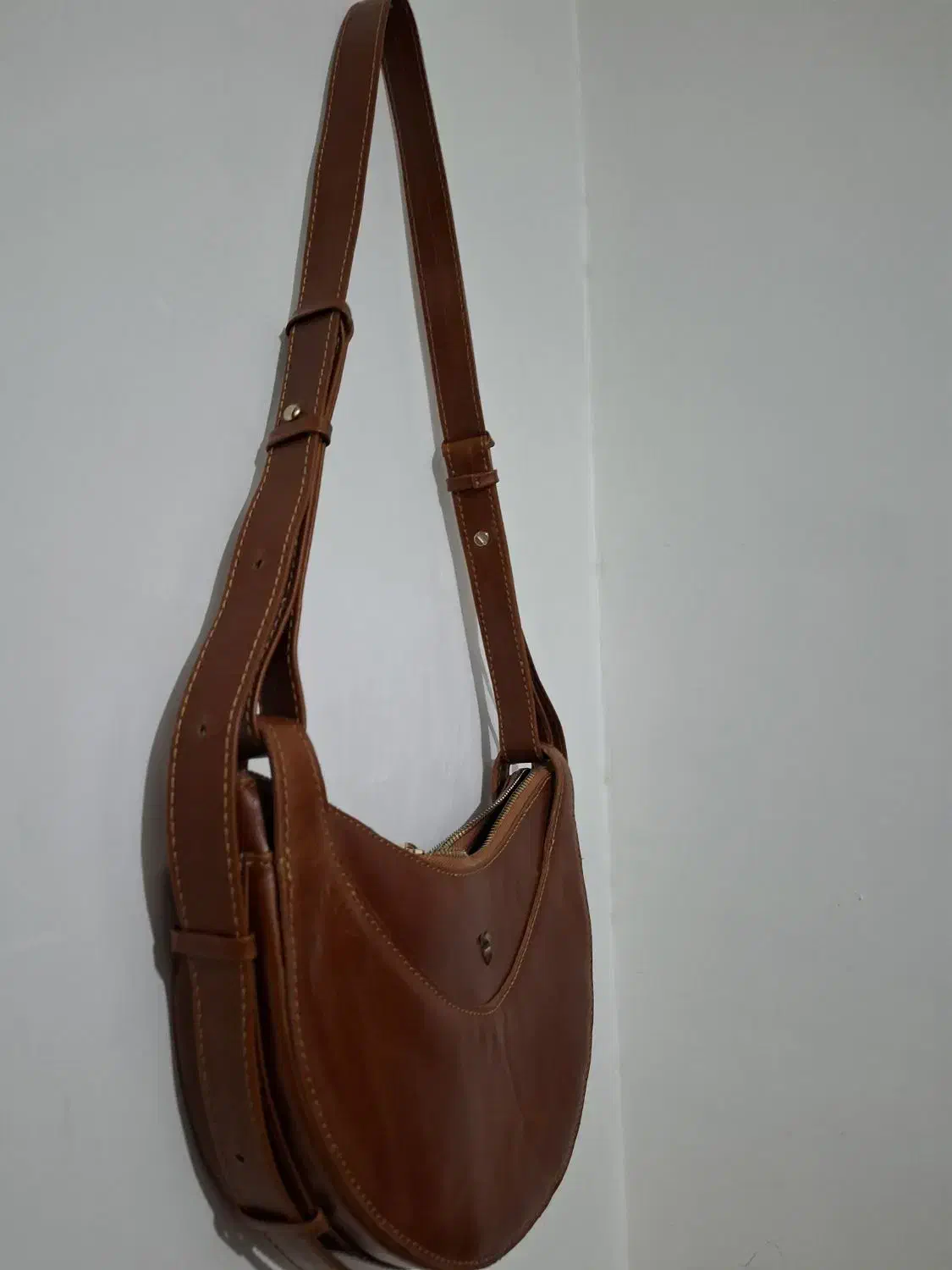 کیف دوشی چرم|کیف، کفش، کمربند|کرج, احدآباد|دیوار