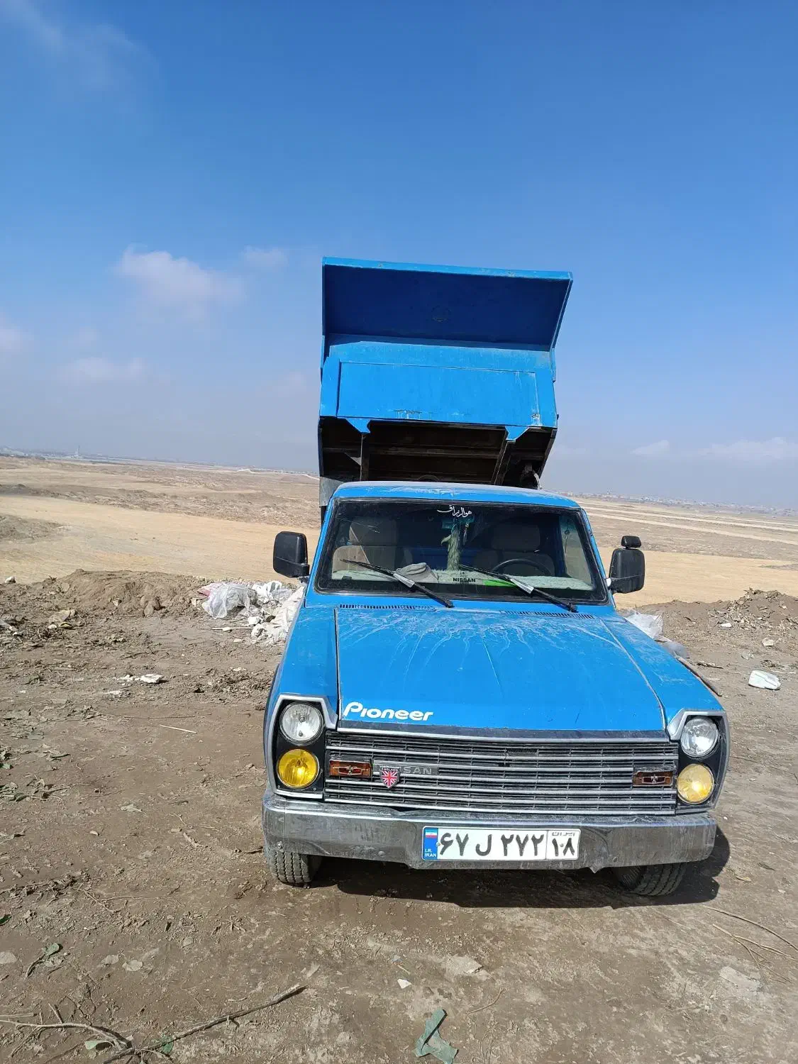 حمل نخاله ساختمانی با نیسان کمپرسی|خدمات حمل و نقل|همدان, |دیوار