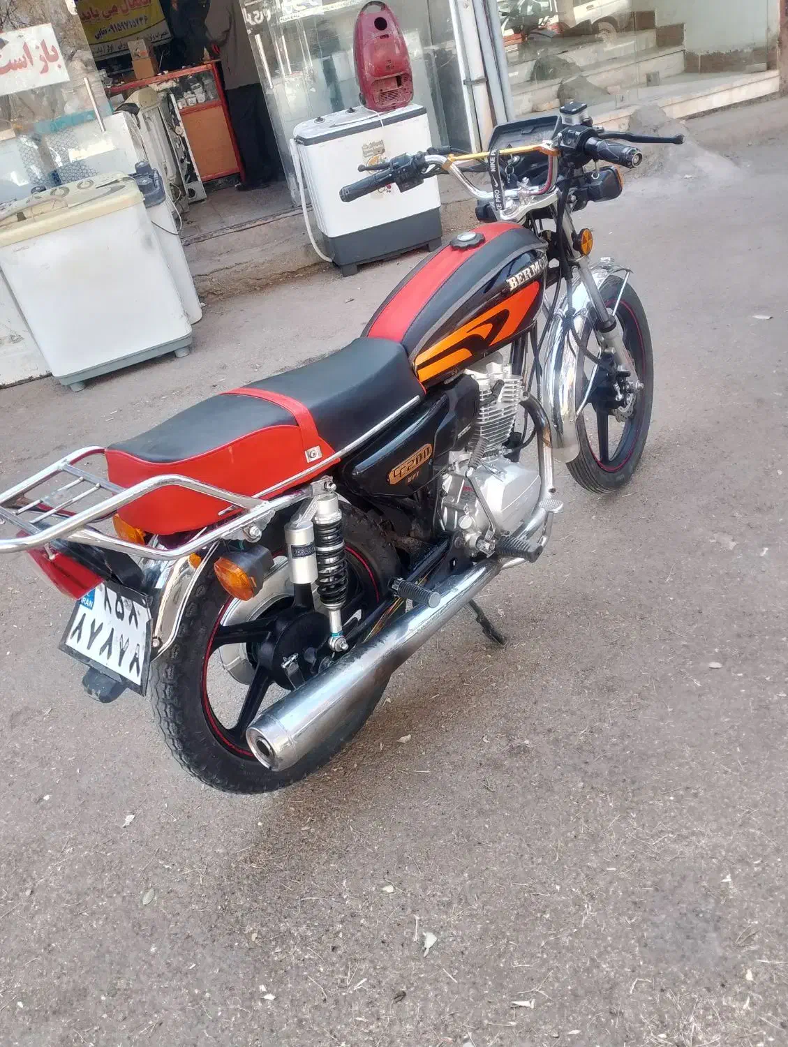 1403برمودا 200|موتورسیکلت|سبزوار, ولیعصر (نجار آباد)|دیوار