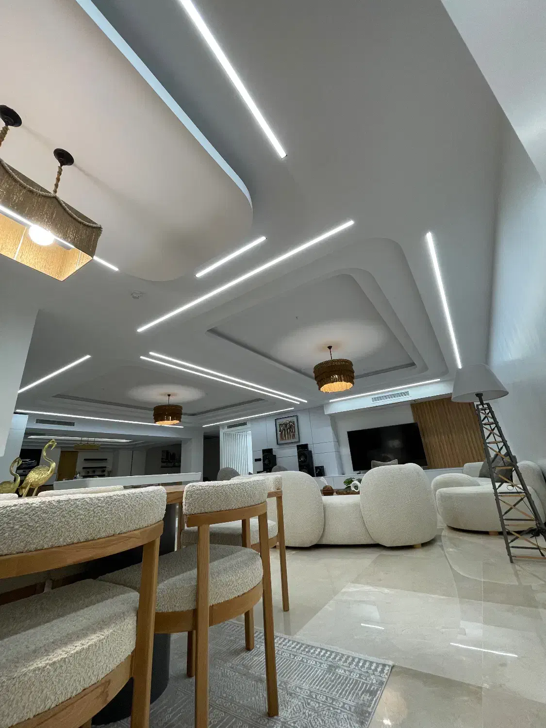 نورخطی (لاین نوری)|لامپ و چراغ|کرج, عظیمیه|دیوار