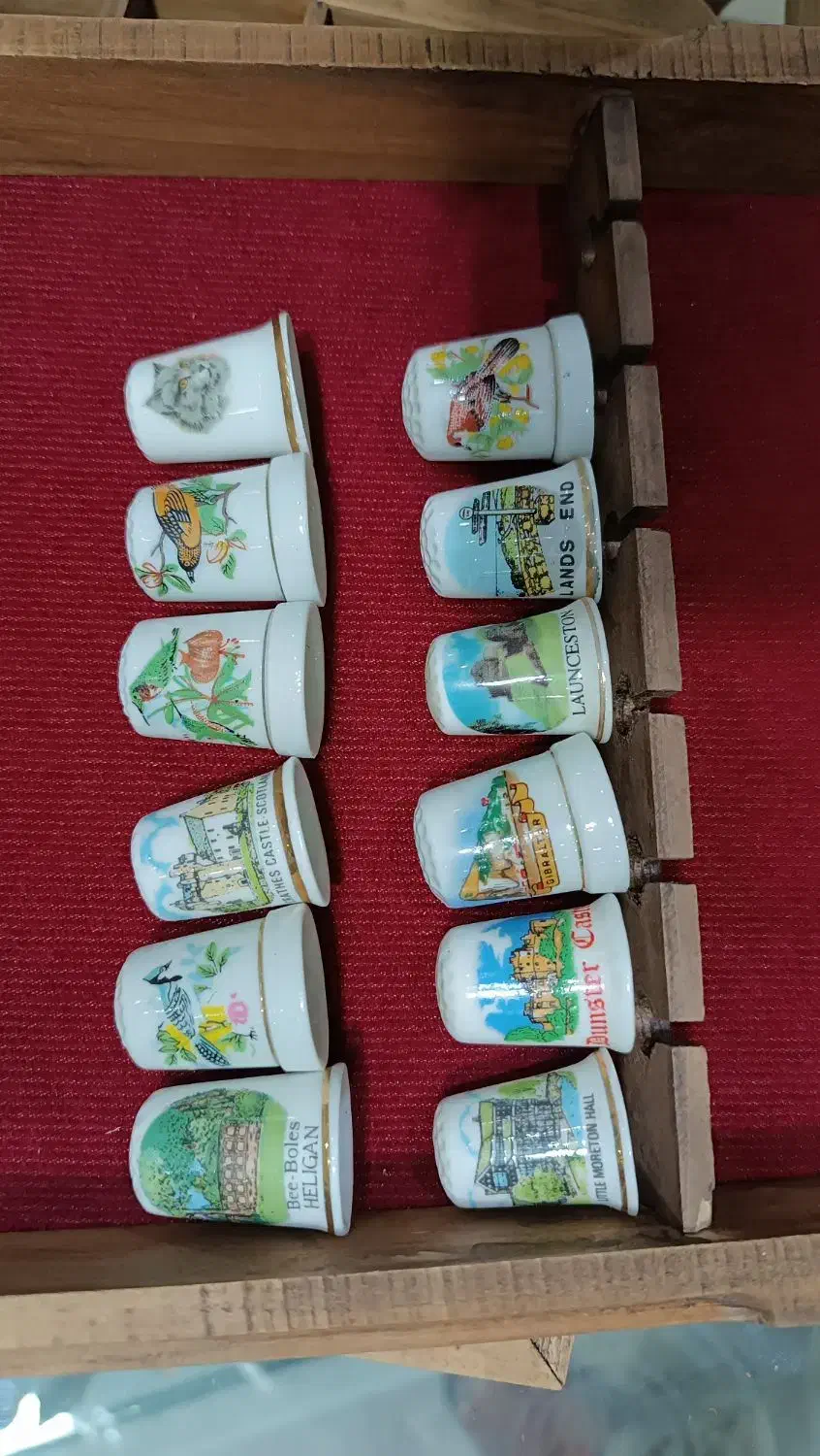 انگشتانه قاشق چایخوری آنتیک|ظروف سرو و پذیرایی|آمل, |دیوار