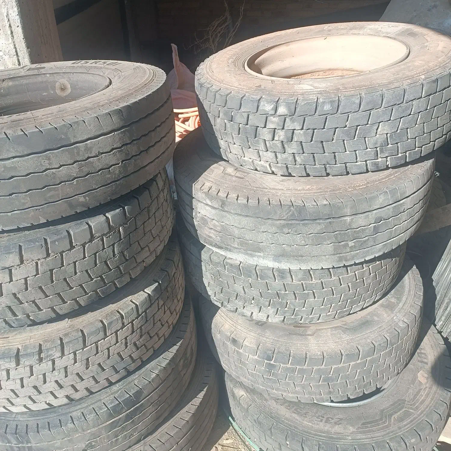 11عدد لاستیک توبلس خاور ایسوز نیسان 70درصد|قطعات یدکی و لوازم جانبی|قزوین, |دیوار