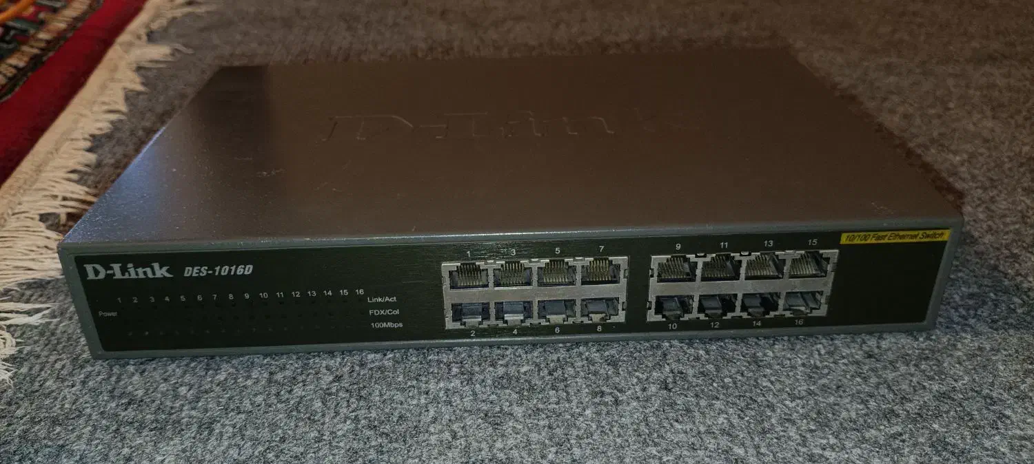 سوییچ شبکه به همراه رک و کابل|مودم و تجهیزات شبکه|یاسوج, |دیوار