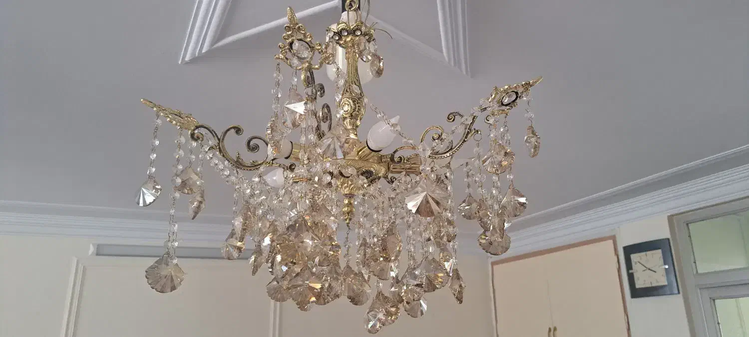 لوستر|لوستر و چراغ آویز|اراک, |دیوار