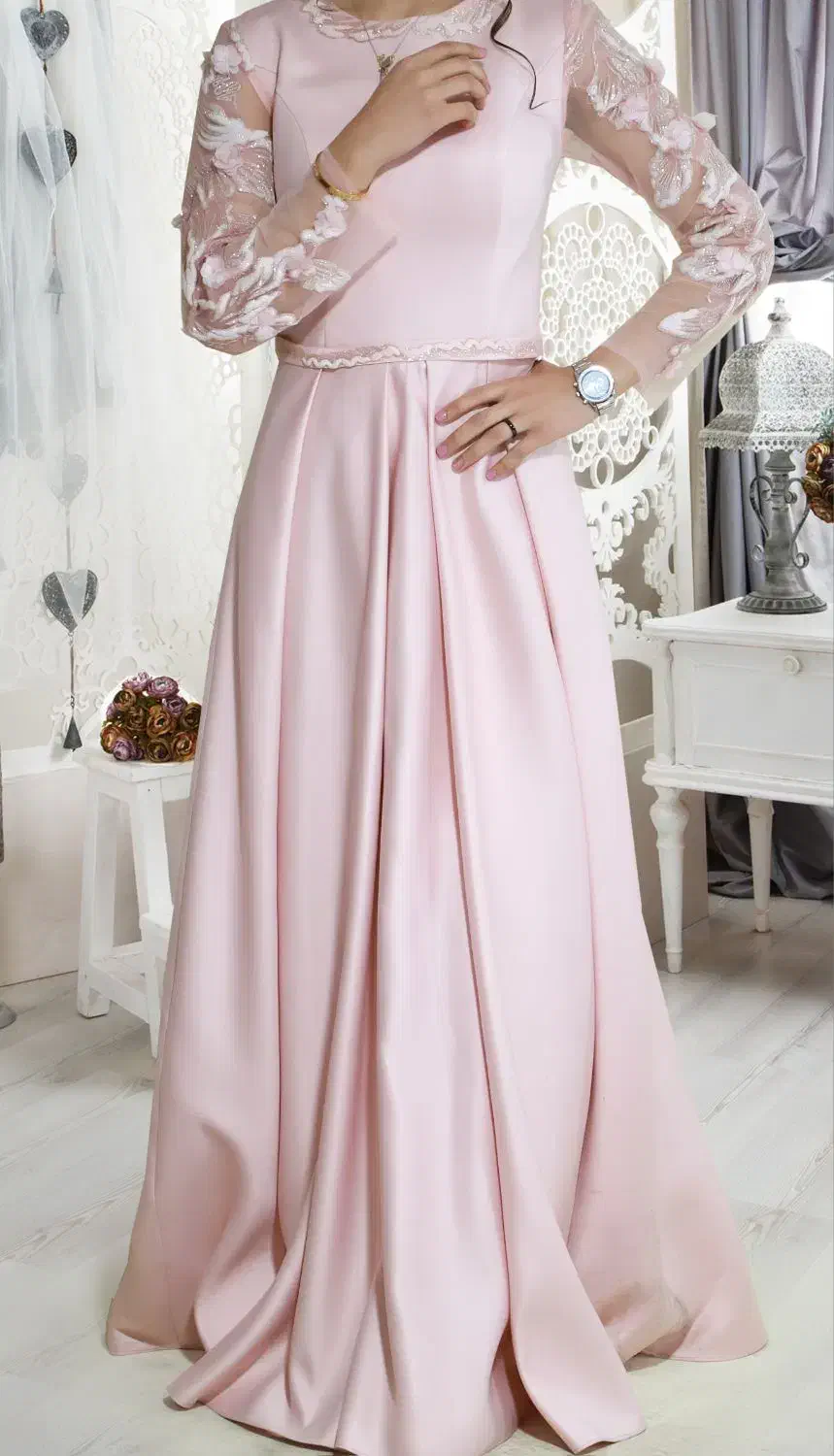 لباس مجلسی ساتن امریکایی|لباس|ساوه, |دیوار