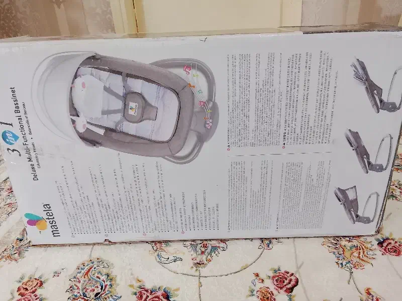 گهواره برقی نو برند ماستلا|تخت و صندلی بچه|خوی, |دیوار