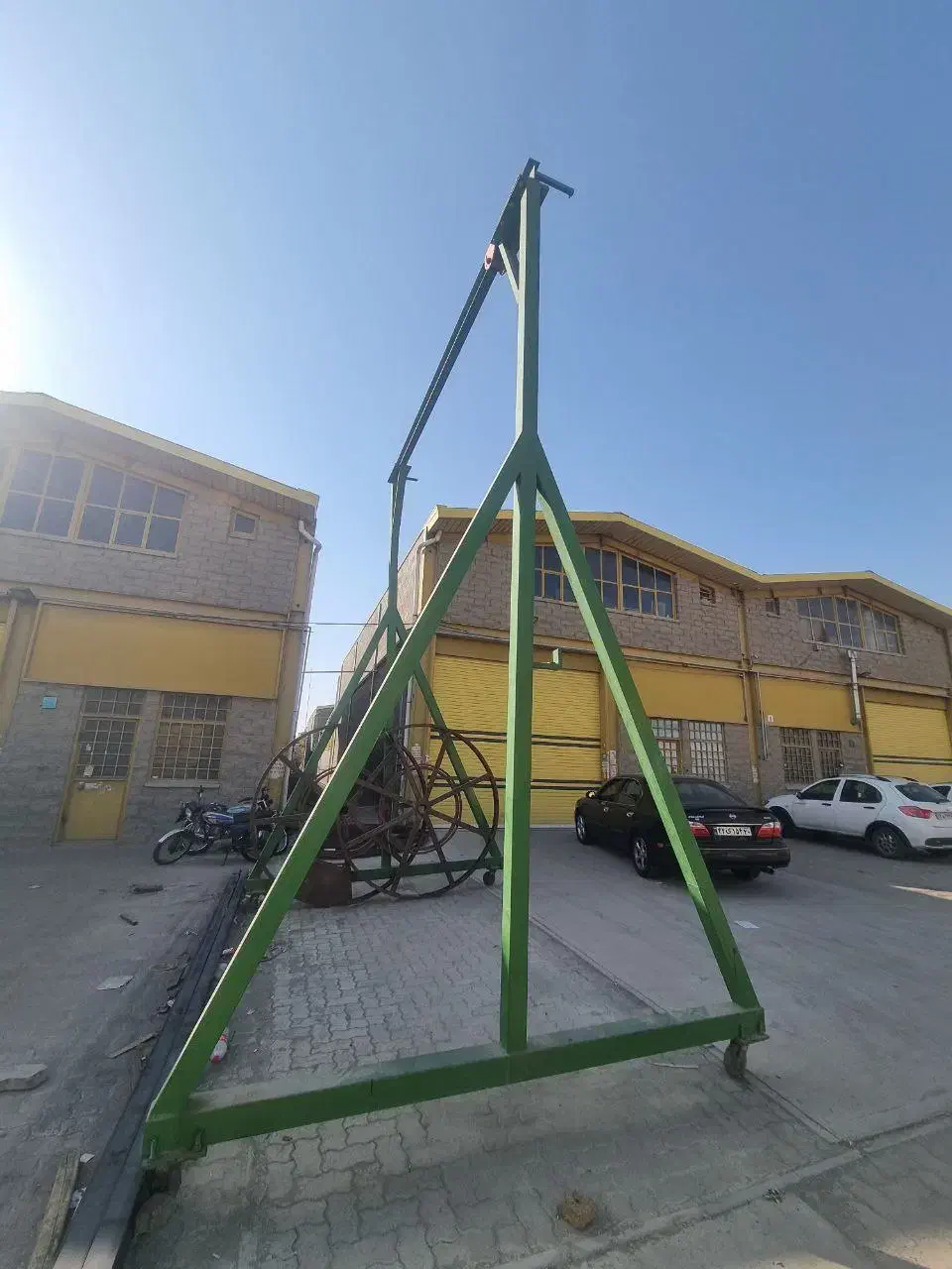 جرثقیل دروازه ایی طول ۴ متر ارتفاع ۶ متر|ماشین‌آلات صنعتی|پاکدشت, خاتون آباد|دیوار