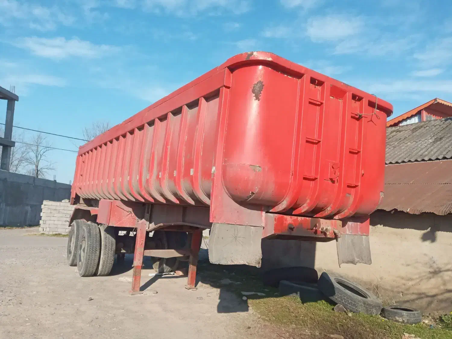 تریلی کمپرسی|خودرو سنگین|سنگر, |دیوار