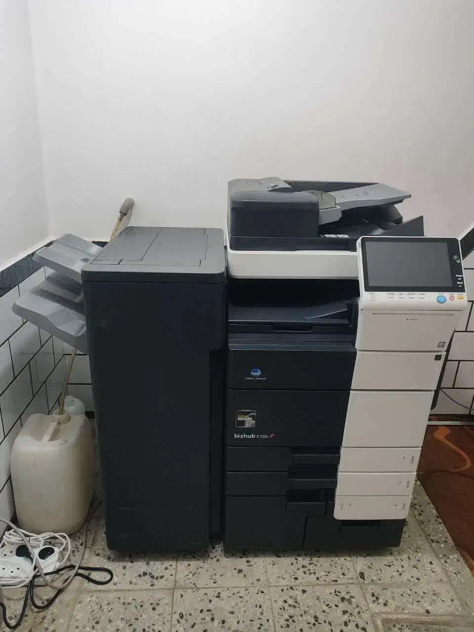 دستگاه چاپ رنگی کونیکا ۷۵۹|پرینتر، اسکنر، کپی، فکس|دزفول, |دیوار