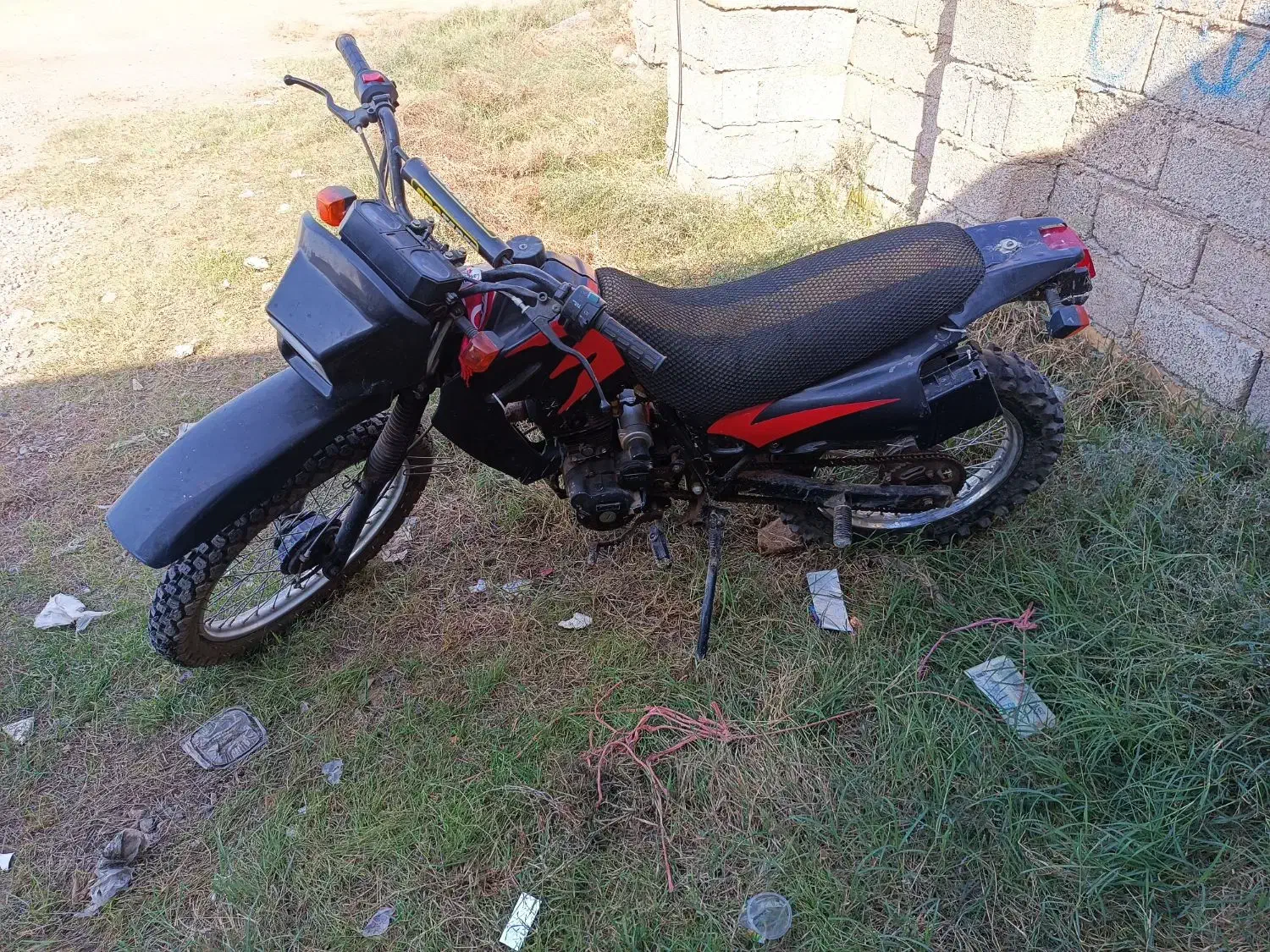 تریل مزائده درحد.سالم.استارتی|موتورسیکلت|آق قلا, |دیوار