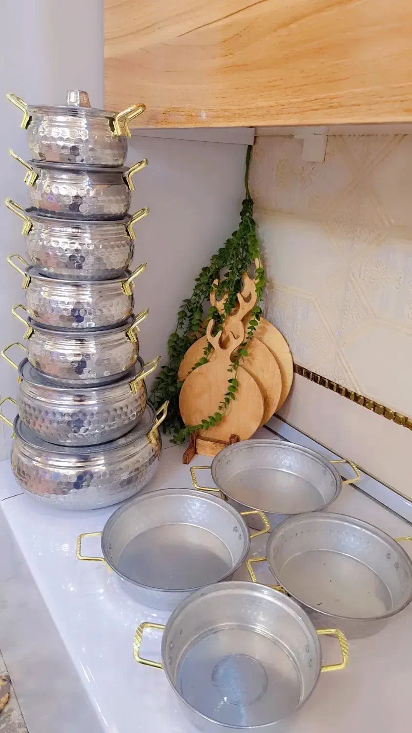 انواع قابلمه روحی ودستمال|ظروف پخت‌وپز|مرند, |دیوار