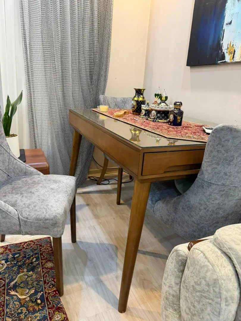 میز ناهار خوری ۴نفره|میز و صندلی غذاخوری|شیراز, قصرالدشت|دیوار