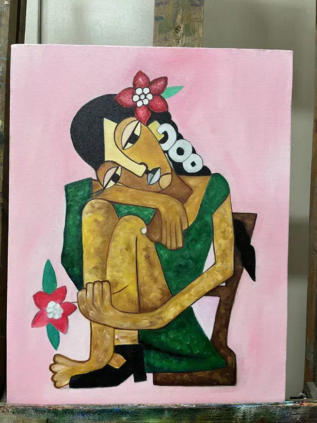 رنگ روغن|تابلو، نقاشی، عکس|رشت, معلم|دیوار