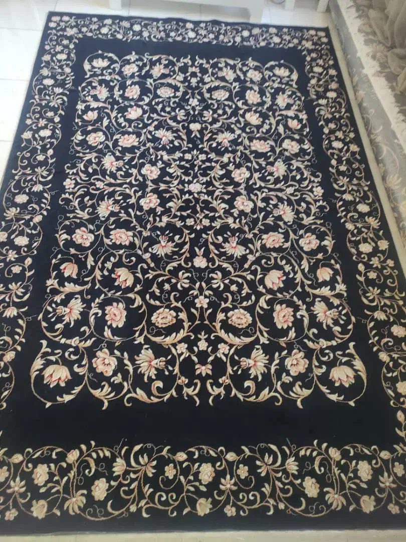 ۲ تخته فرش ۱۲ متری مشکی۷۰۰ شانه|فرش|تهران, پونک|دیوار