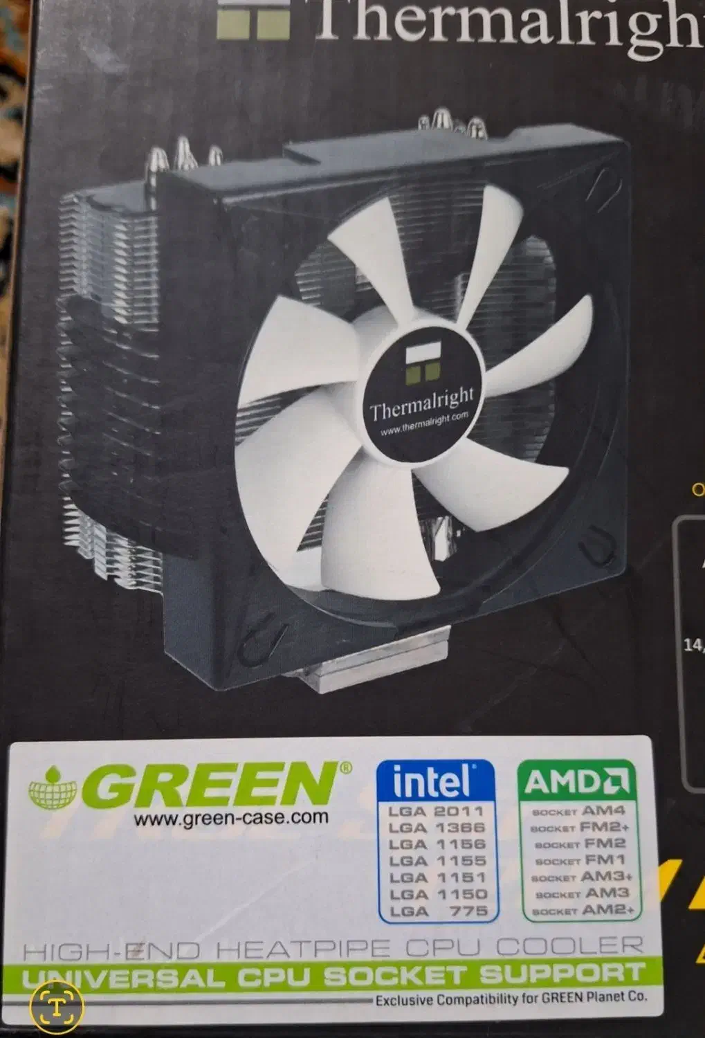 فن سیپیو ترمالرایت|قطعات و لوازم جانبی رایانه|لنجان, |دیوار